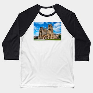 The Cathedral Church of Saint Andrew, Wells Baseball T-Shirt